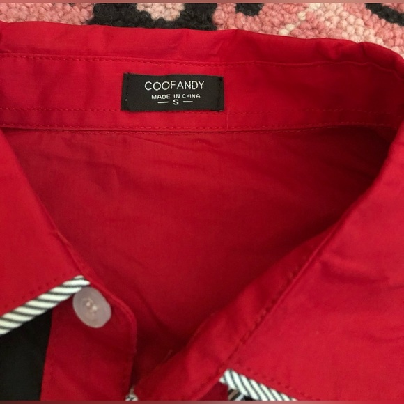 Coofandy Western Roses Shirt Size Small - Picture 5 of 5